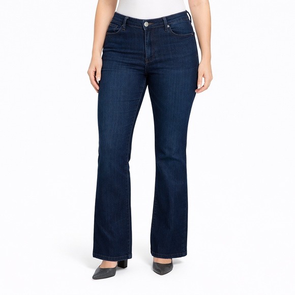 LOFT Denim - LOFT Modern Sexy Boot Jeans Dark Wash Stretch Denim Size 10